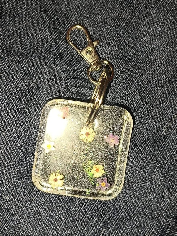 sleutelhanger bloemen