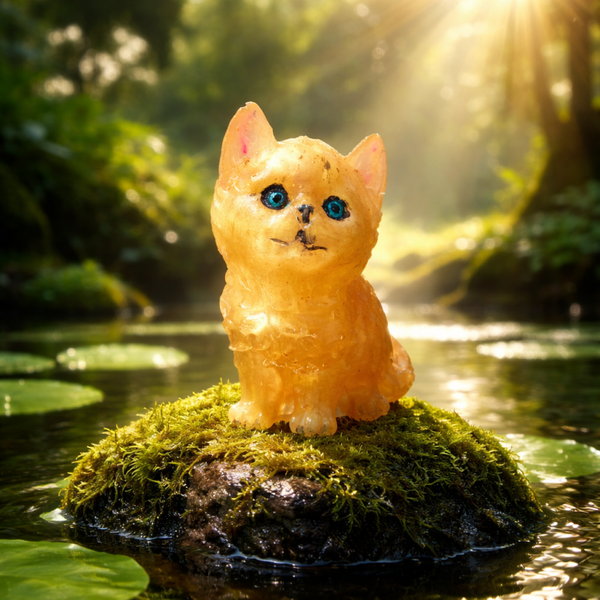 Zittende poes