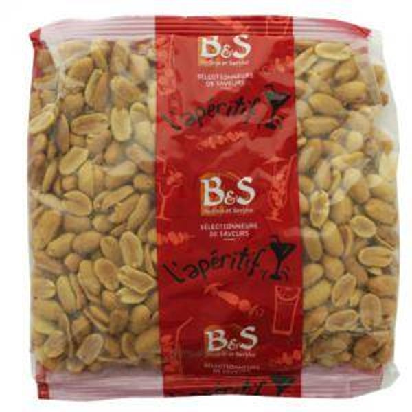 CACAHUETES GRILLEES SALEES 500GRS