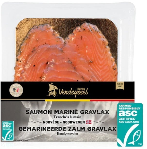 SAUMON MARINE GRAVADLAX 120GRS 4/6 TRANCHES