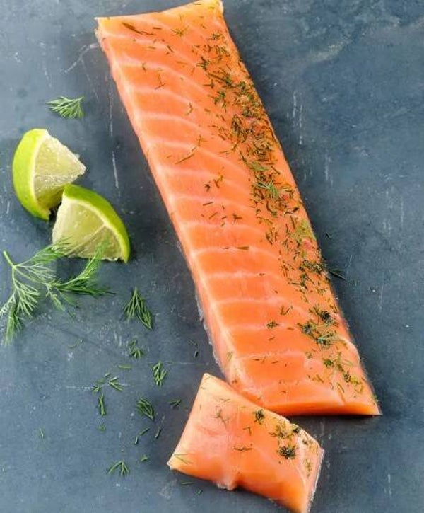 COEUR DE SAUMON GRAVLAX ANETH 100GS