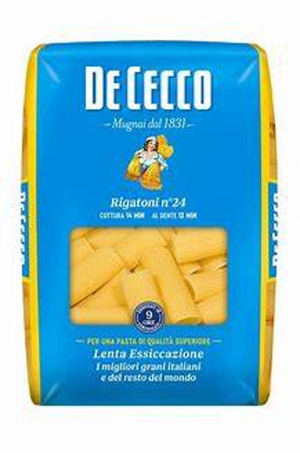 RIGATONI N24 DE CECCO 1KG