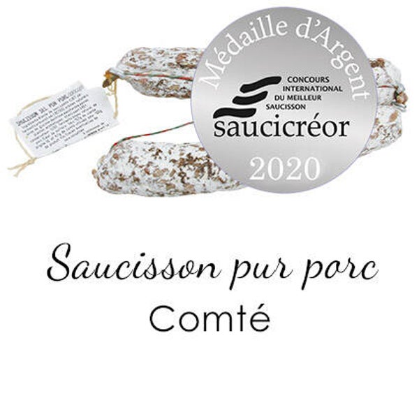 SAUCISSON COMTE 150GRS VPF vendu par 2