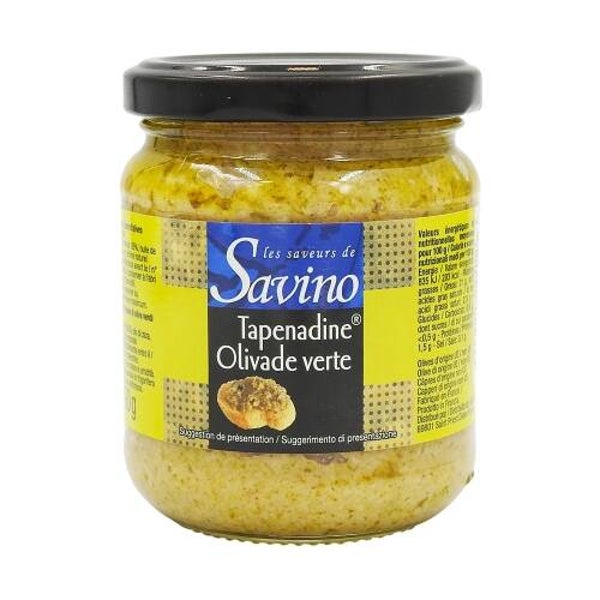 TAPENADE OLIVES VERTES POT 190GRS