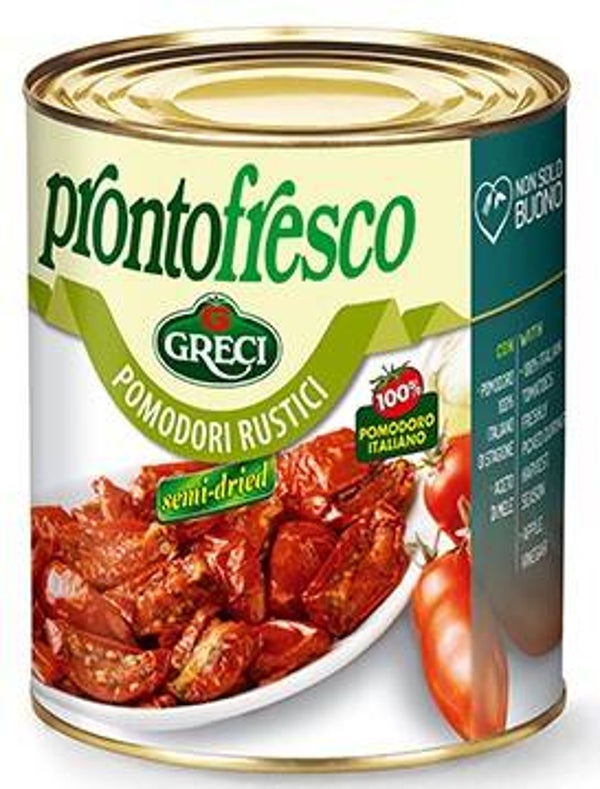 TOMATES CONFITES SEMI SECHEES A L HUILE OLIVE 800GRS