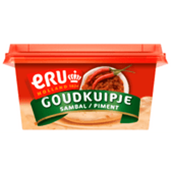 smeerkaas goudkuipje, sambal, 100 gram