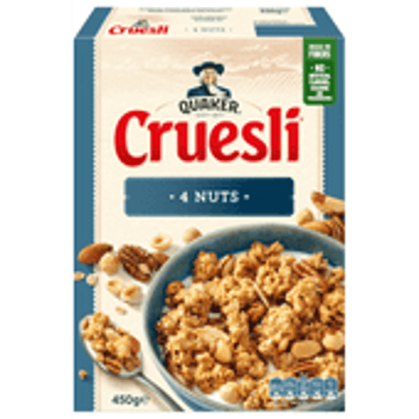 cruesli 4-noten 450 gram