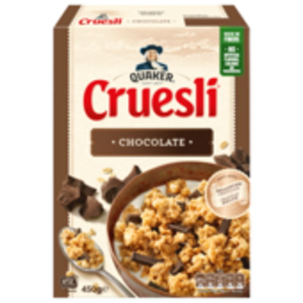 cruesli chocolade 450 gram