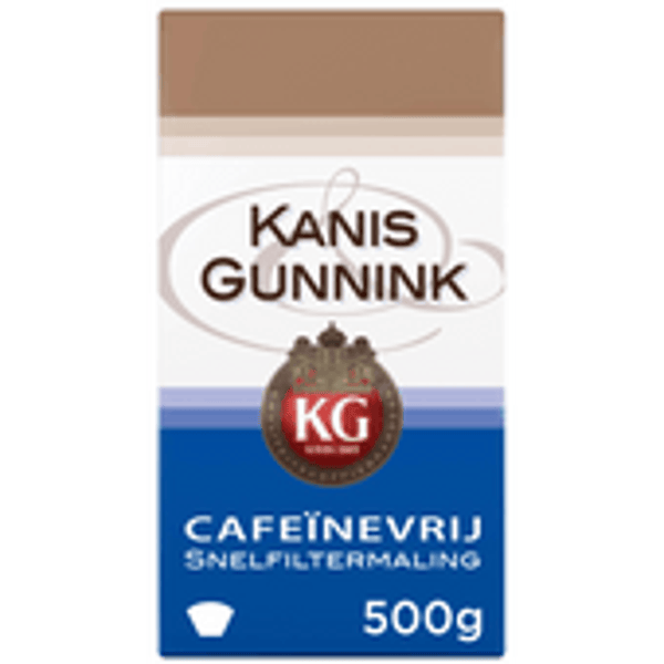 k&g koffie cafeine vrij 500 gram
