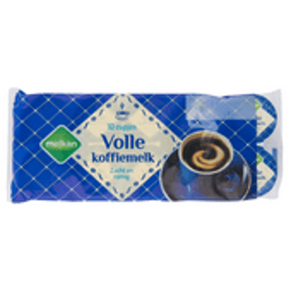 melkan koffiemelk cups vol 10 stuks