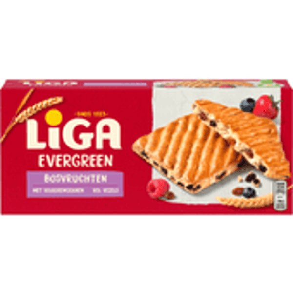 liga, evergreen bosvruchten, 250 gram