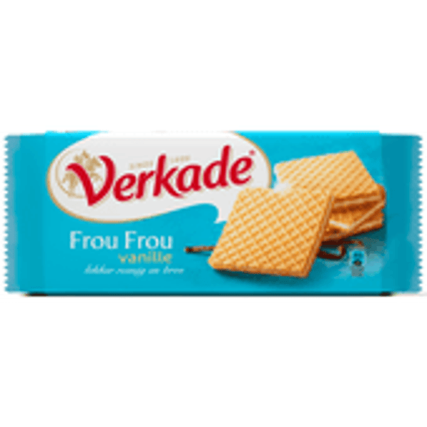 verkade, frou frou vanille, 150 gram