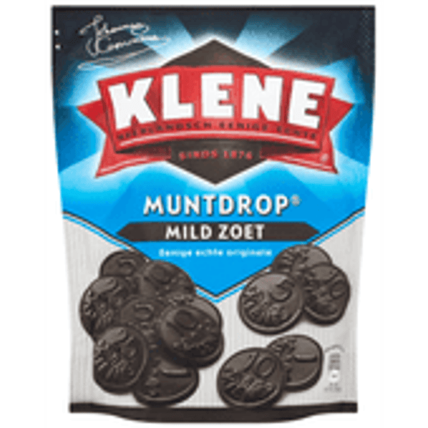 klene, muntdrop, 230 gram