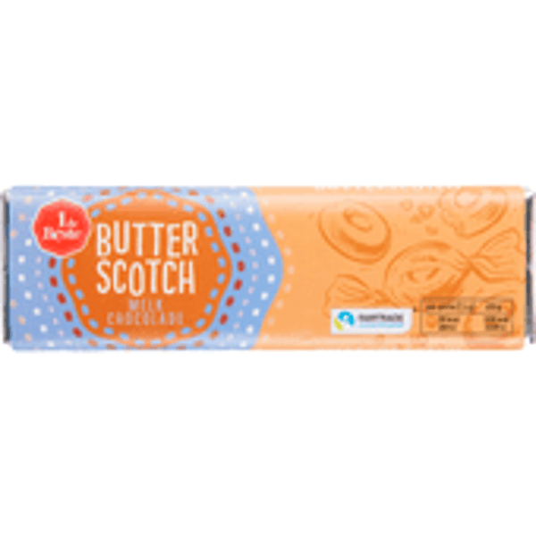 chocoladereep butterscotch klein 100 gram