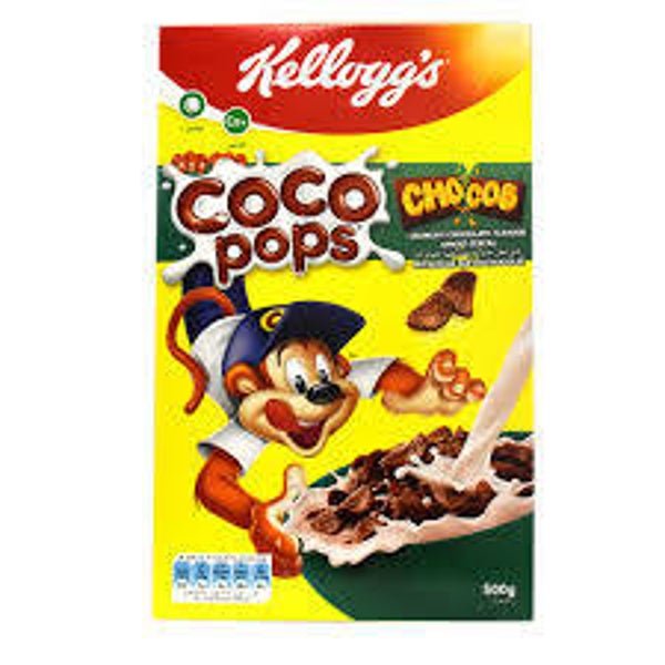 kellogs choco pops 375 gram
