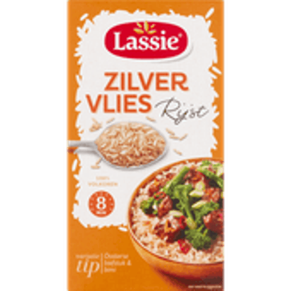 lassie, zilvervliesrijst, 400 gram