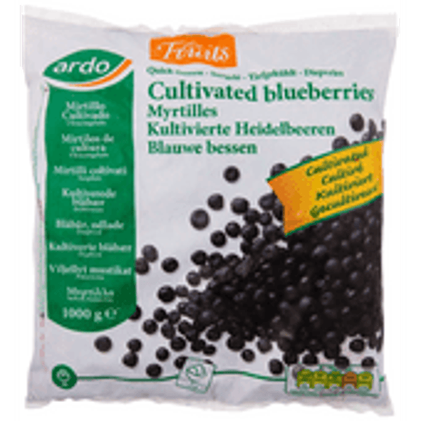 bosbessen ardo pak 1000  gram