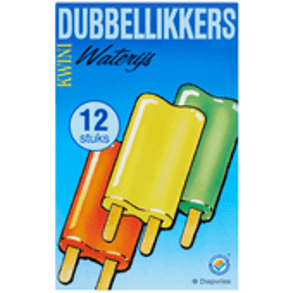 dubbellikkers (waterijs) doos 12 stuks