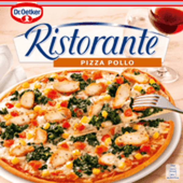 dr oetker pizza ristorante pollo 370 gram