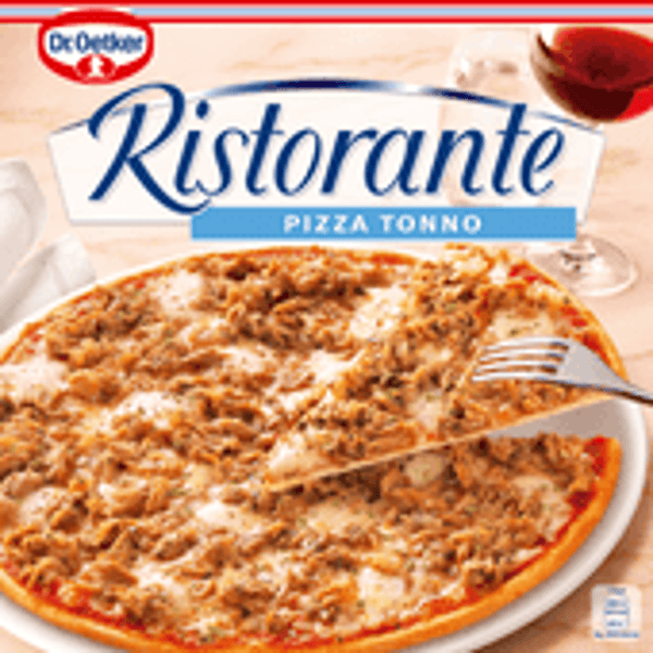 dr oetker pizza ristorante tonno 355 gram
