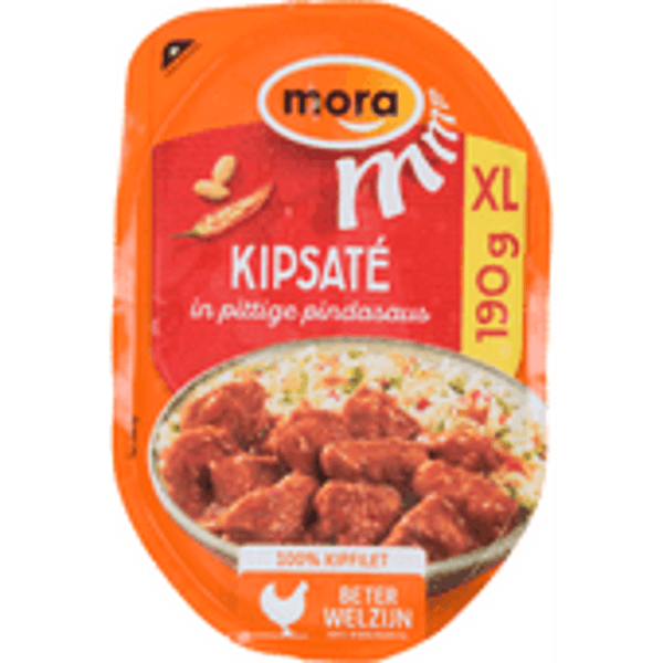 mora sate kip pittig bakje 190 gram
