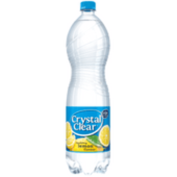 crystal clear, sparling lemon, 1.5 liter