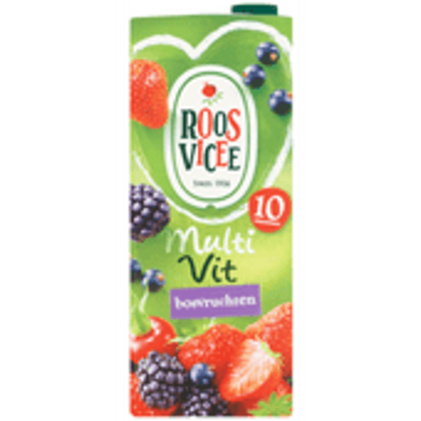 roosvicee, multivit bosvruchten, pak 1.5 liter