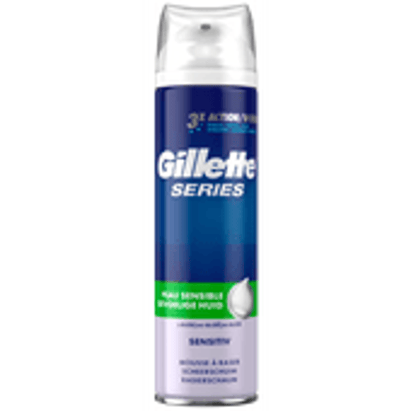 gillette scheerschuim gevoelige huid 250ml
