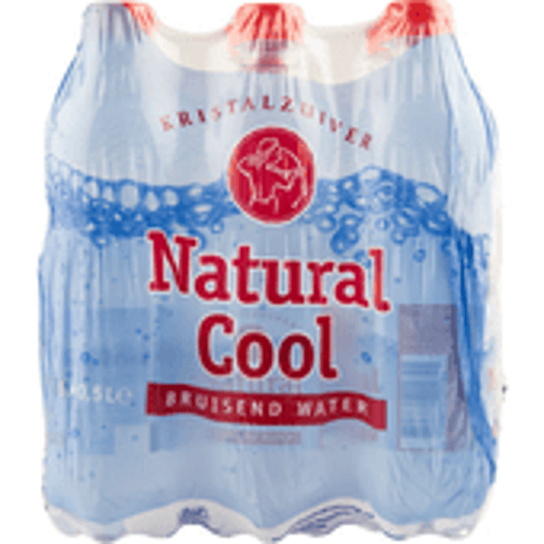 natural cool mineraalwater koolzuurhoudend 6x500 ml