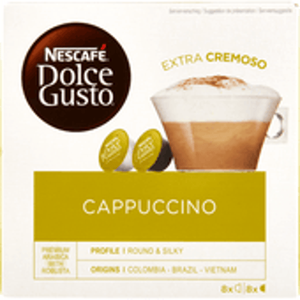 nescafe dolce gusto cappuccino 8 stuks