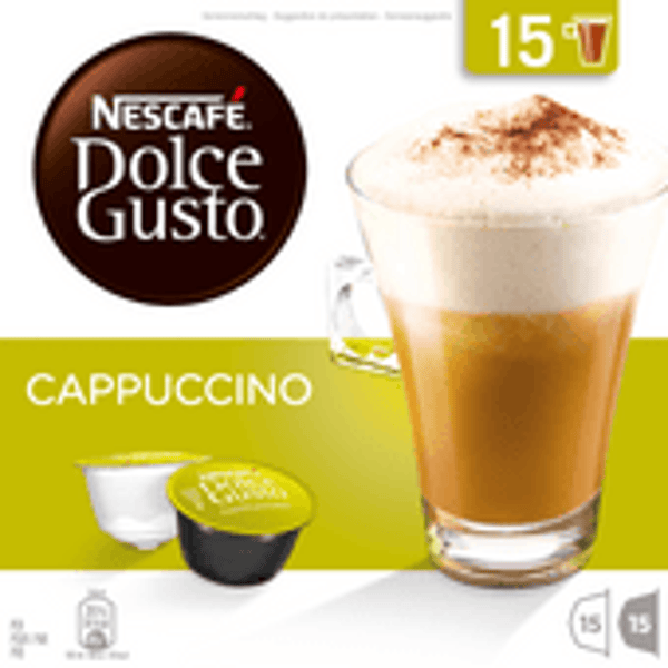 nescafe dolce gusto cappuccino 15 stuks