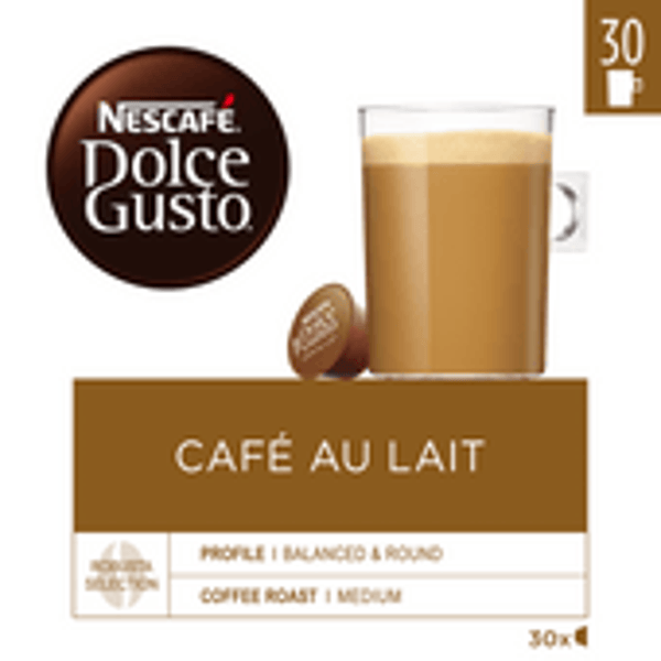 nescafe dolce gusto cafe au lait 30 stuks