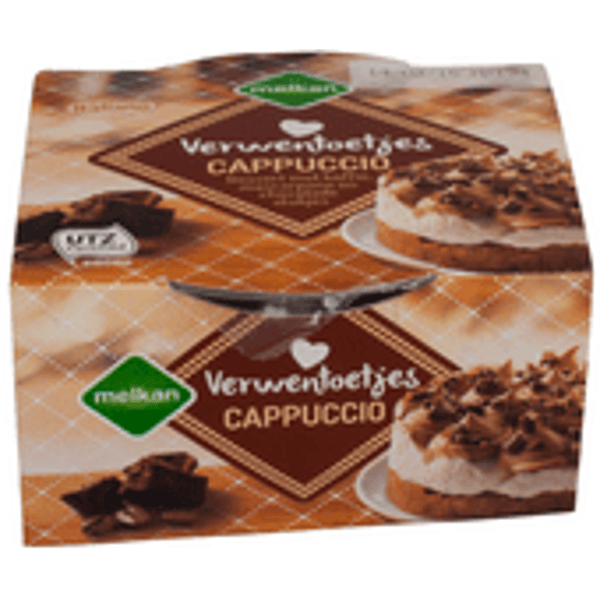 melkan verwentoetje cappuccino 1 stuk