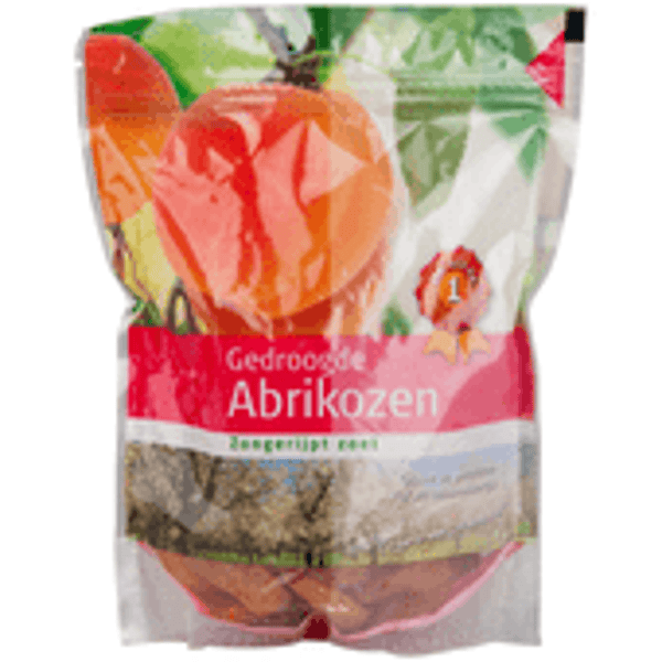gedroogde abrikozen, 375 gram