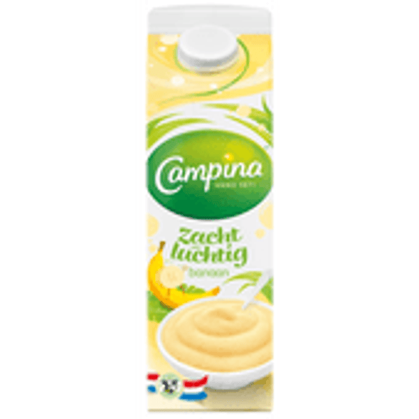 campina zacht en luchtig banaan 1 liter