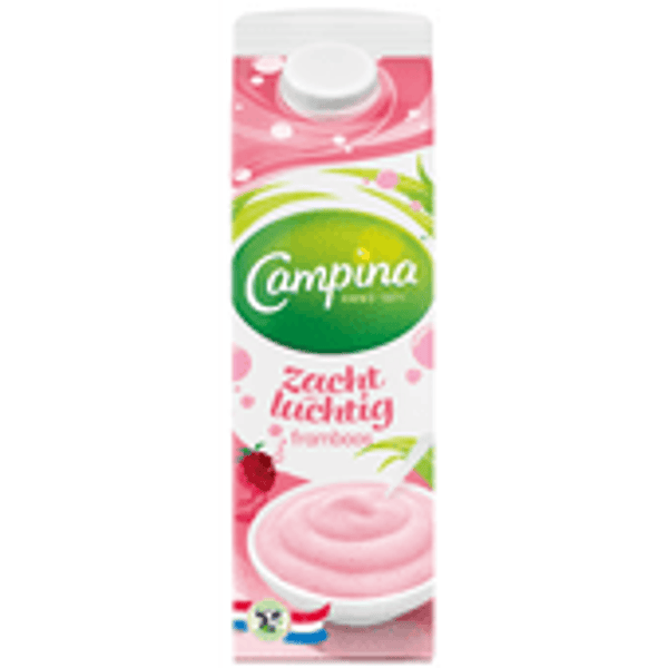 campina zacht en luchtig framboos 1 liter
