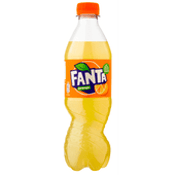 fanta orange 500 ml (klein)