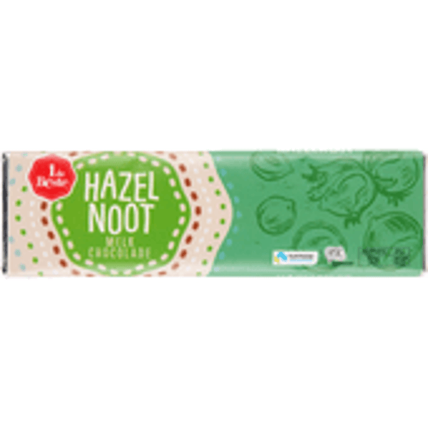 chocoladereep hazelnoot groot 180 gram