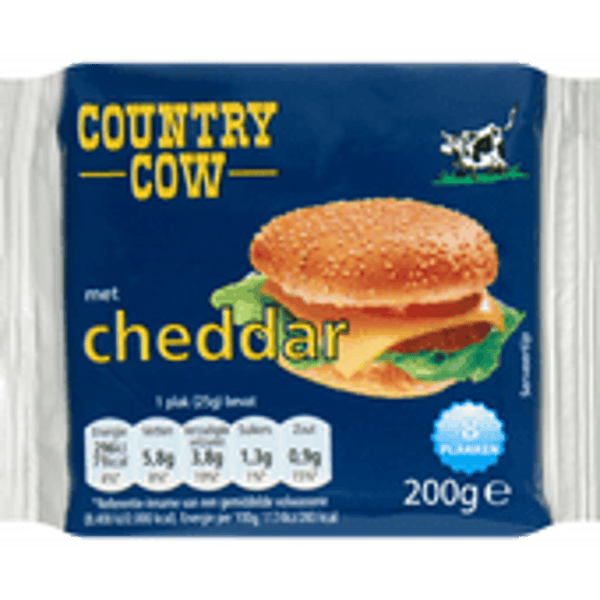country cow cheddar 200 gram