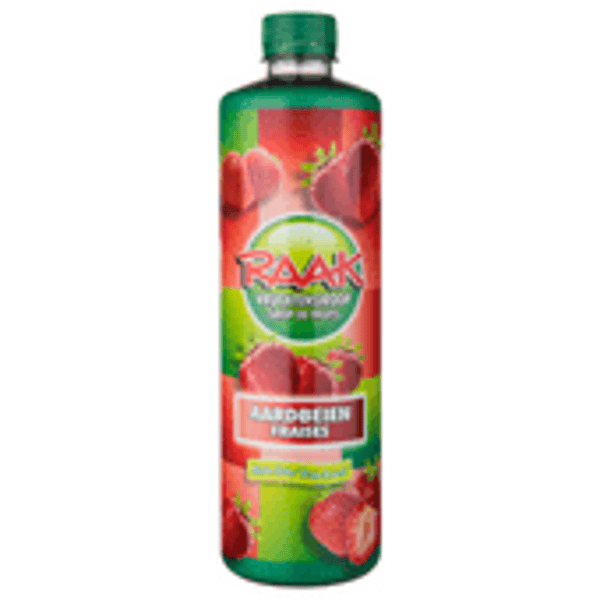 raak aardbeiensiroop 750 ml