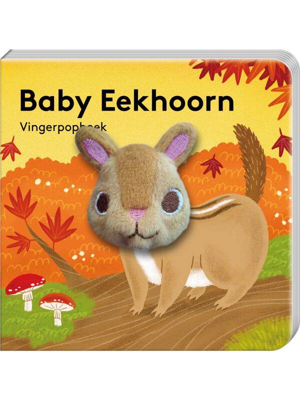 Imagebooks Vingerpopboekje Baby Eekhoorn