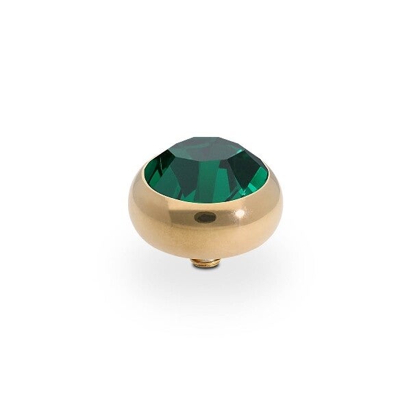 Qudo top gold SESTO 10mm emerald