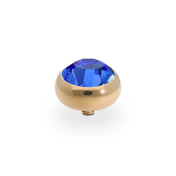 Qudo top gold SESTO 10mm sapphire