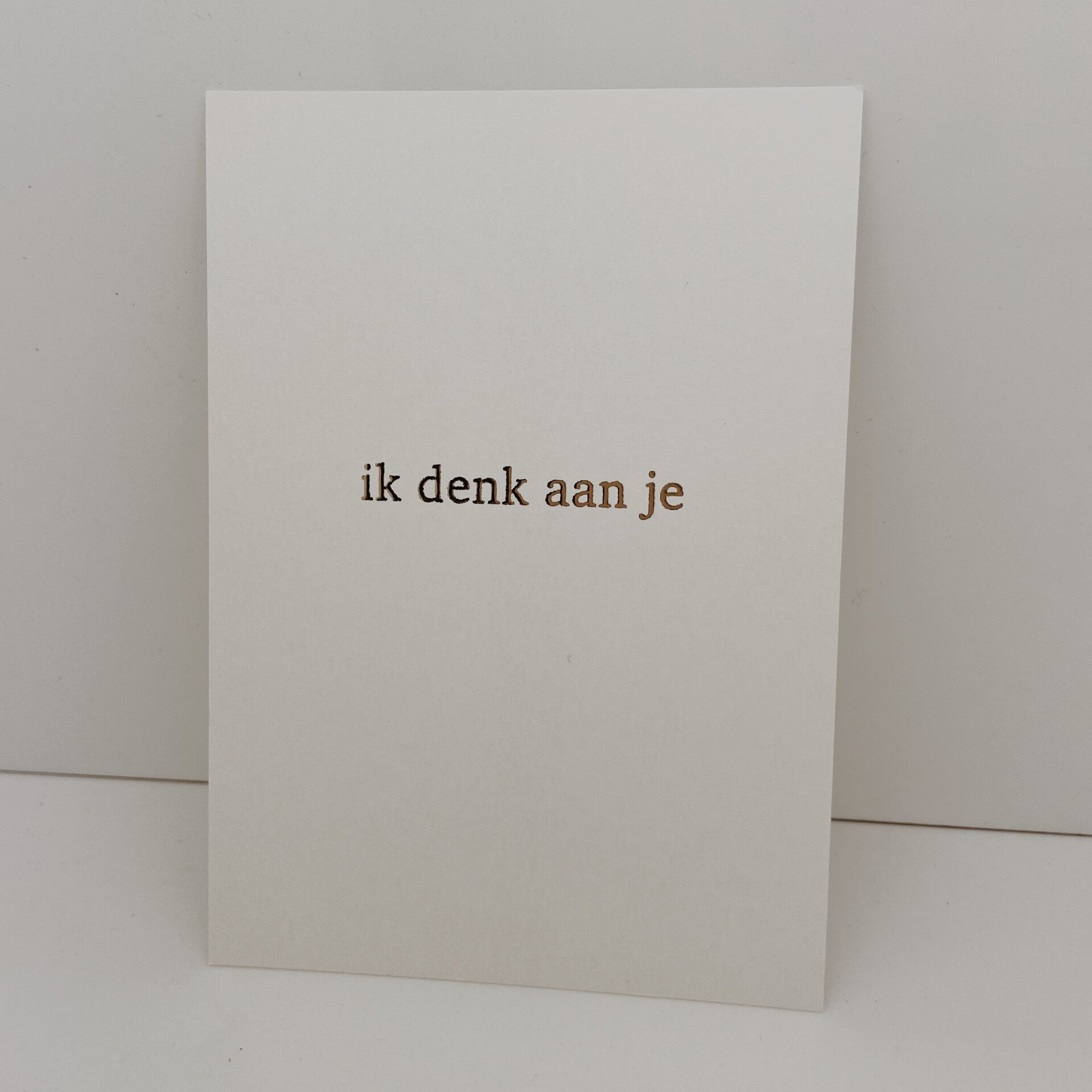 Moon cadeau - Ik denk aan je