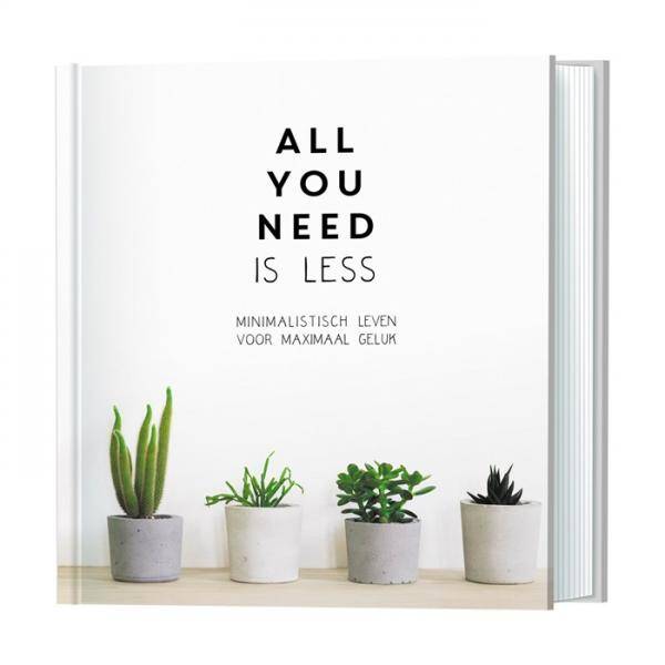 Lantaarn mindfulness boek All you need is less