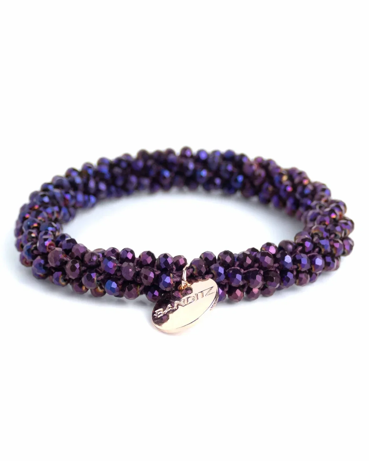Banditz BEADZ - Violet Purple (Gold charm)