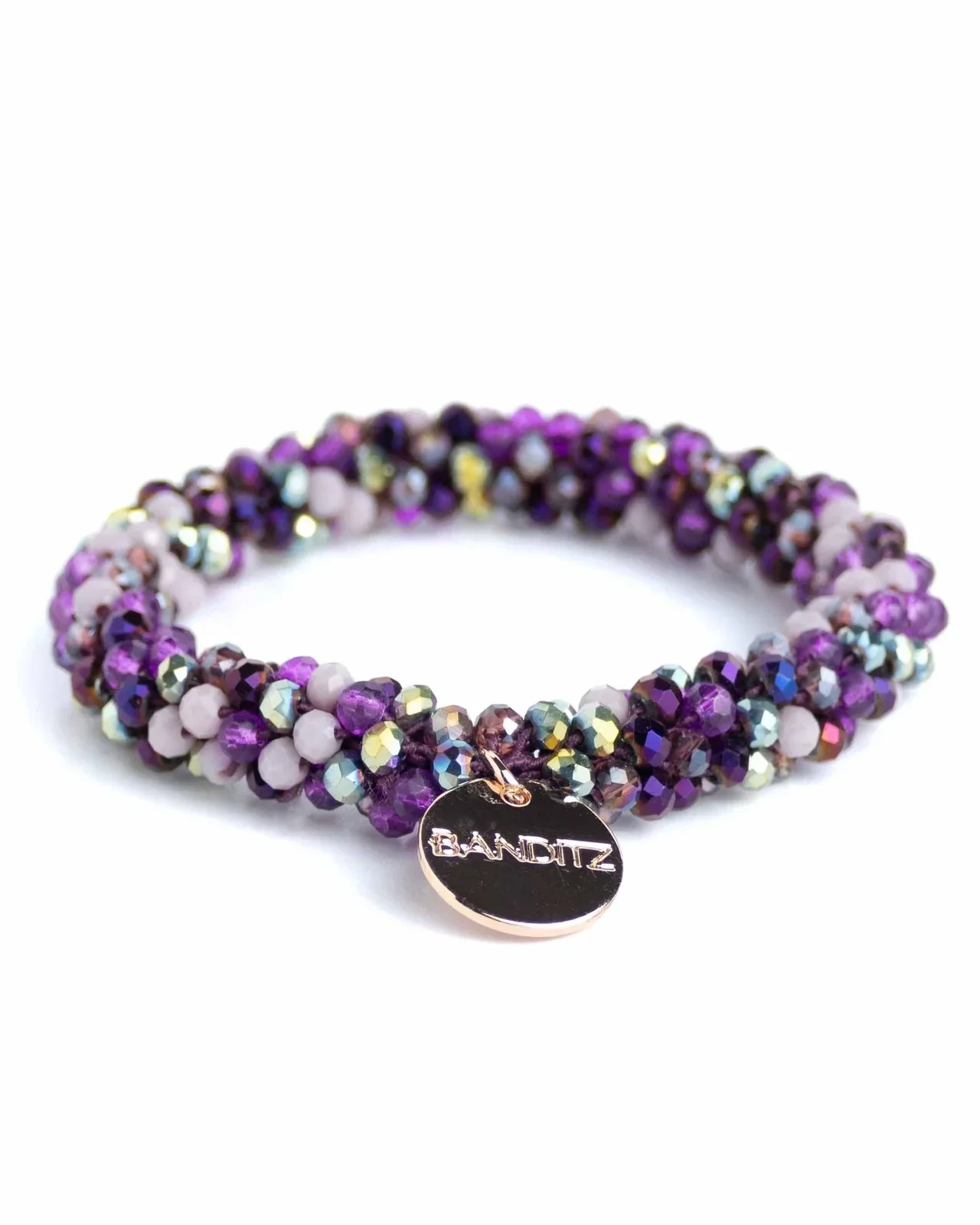 Banditz BEADZ - Violet Mix (Gold charm)