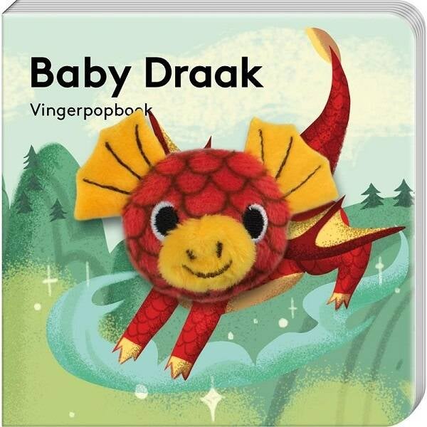 Imagebooks Vingerpopboekje Baby Draakje