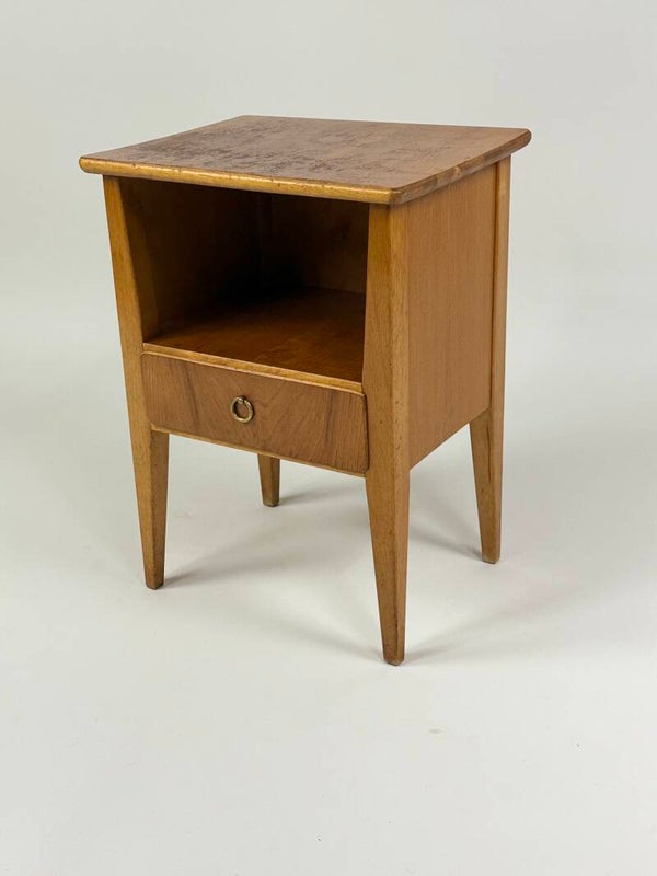 Teak  yöpöytä 50/60-luku