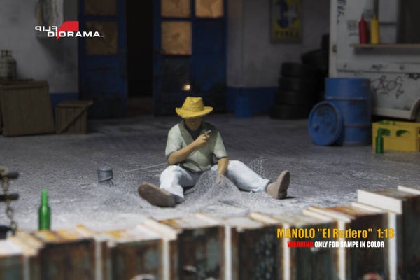 FD MANOLO "El Redero" (not painted) 1:18